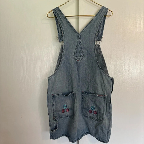 Junior's Denim Shortalls Size 11/12 - Picture 5 of 6